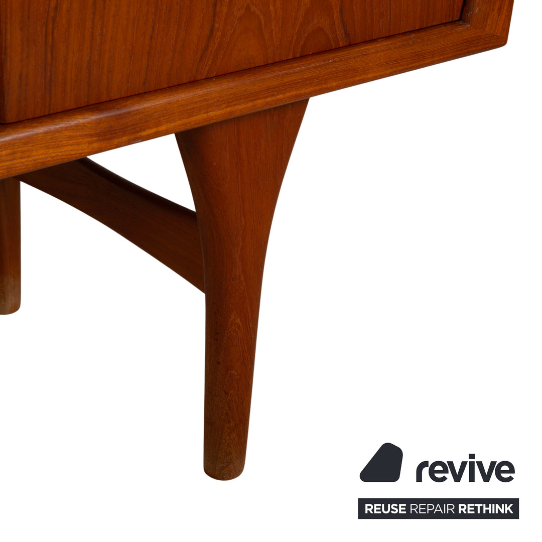 Mid Century Holz Sideboard Braun Vintage Teak Bruno Hansen Made in Denmark