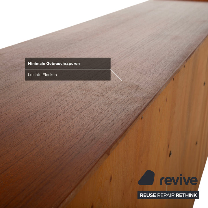 Midcentury Holz Sideboard Braun Highboard Teak VKW Möbel