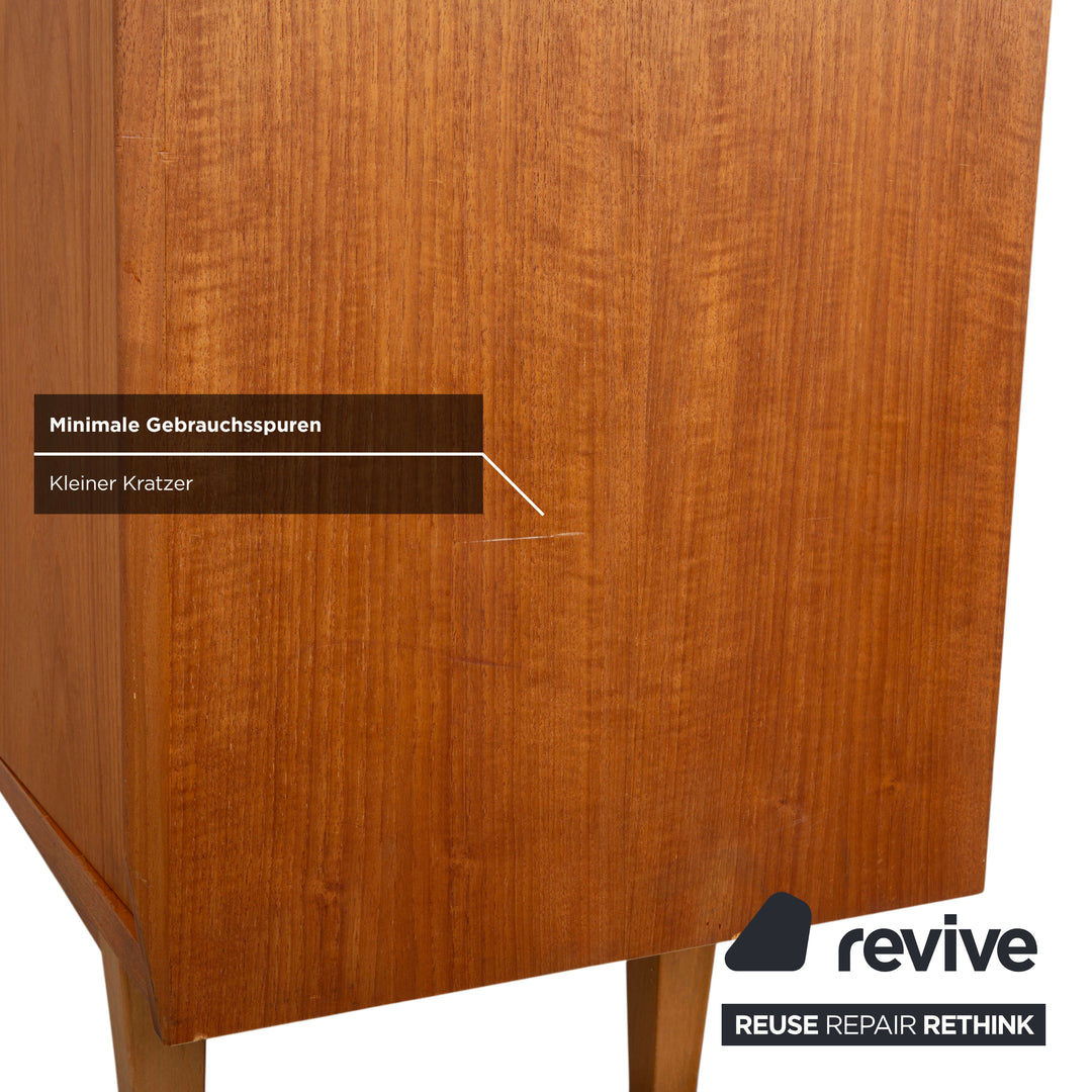 Midcentury Holz Sideboard Braun Highboard Teak VKW Möbel