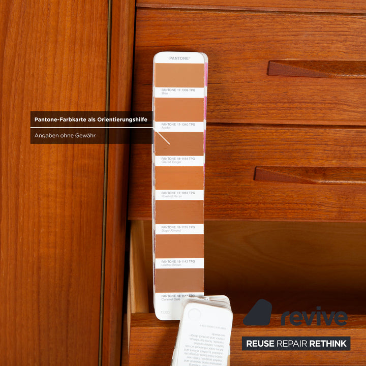 Midcentury Holz Sideboard Braun Highboard Teak VKW Möbel