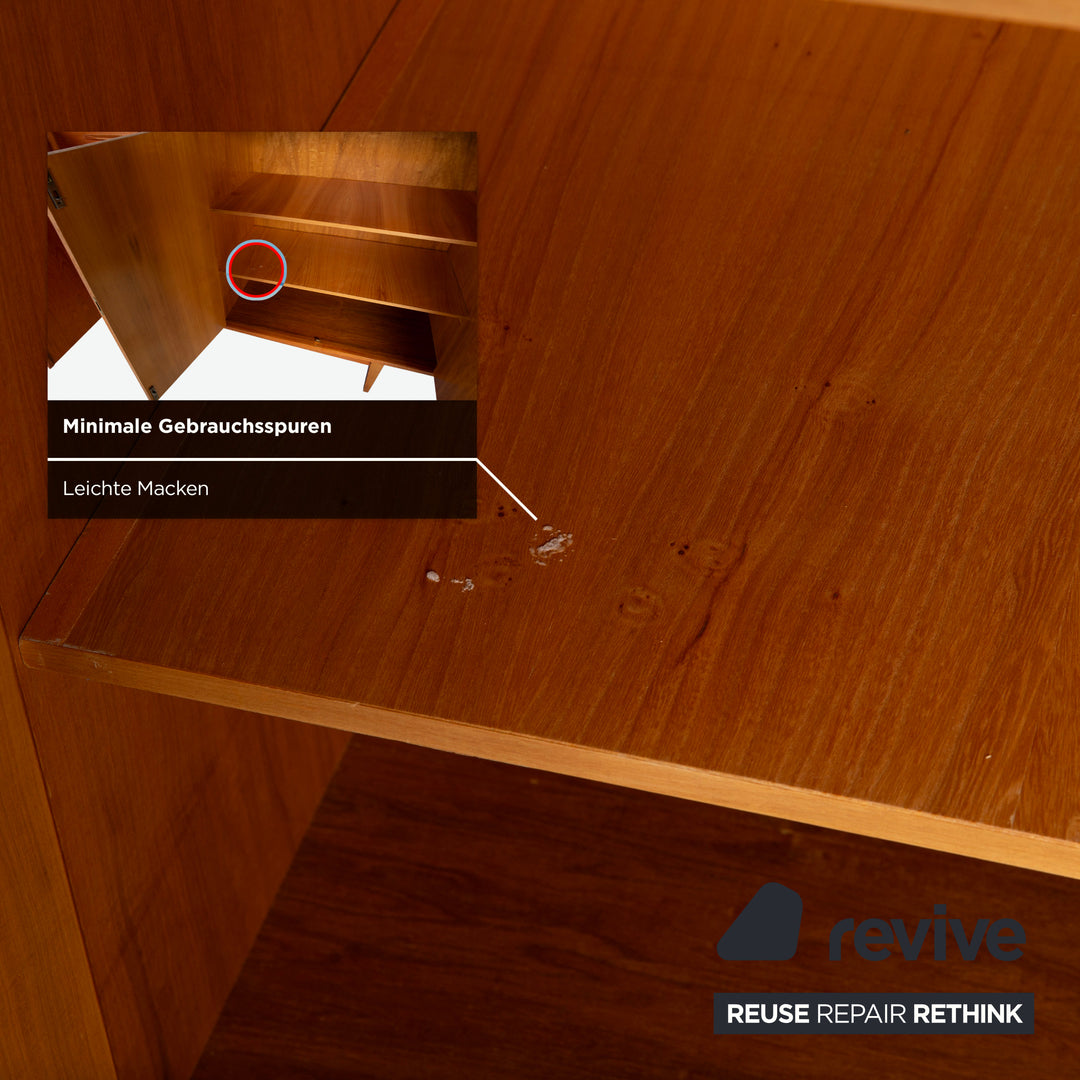 Midcentury Holz Sideboard Braun Highboard Teak VKW Möbel