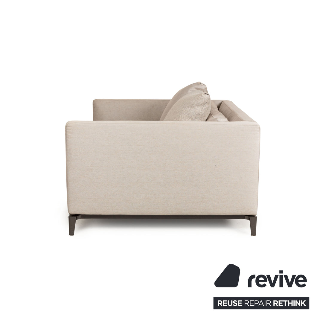 Minotti Andersen Lovechair fauteuil en tissu beige