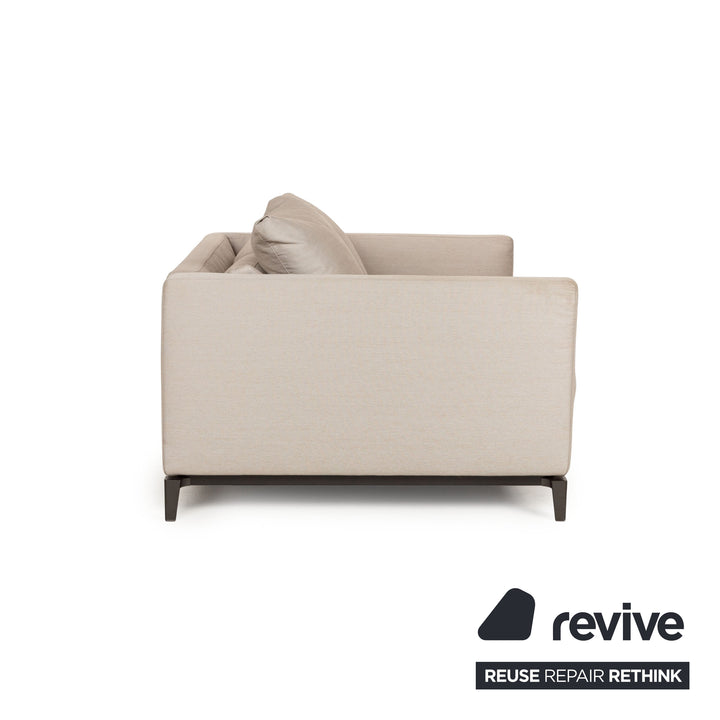 Minotti Andersen Lovechair fauteuil en tissu beige