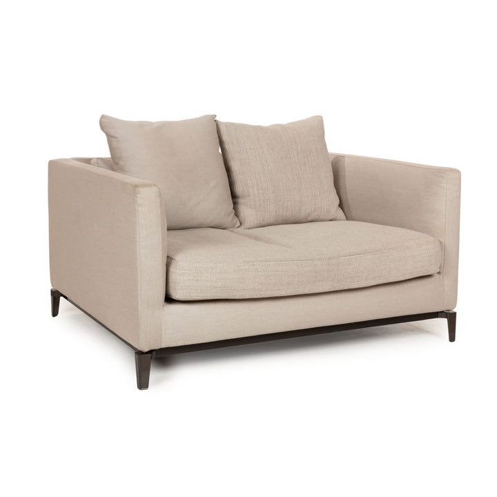 Minotti Andersen Lovechair Fabric Armchair Beige