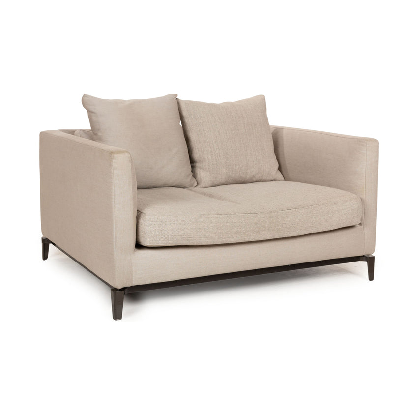 Minotti Andersen Lovechair Stoff Sessel Beige