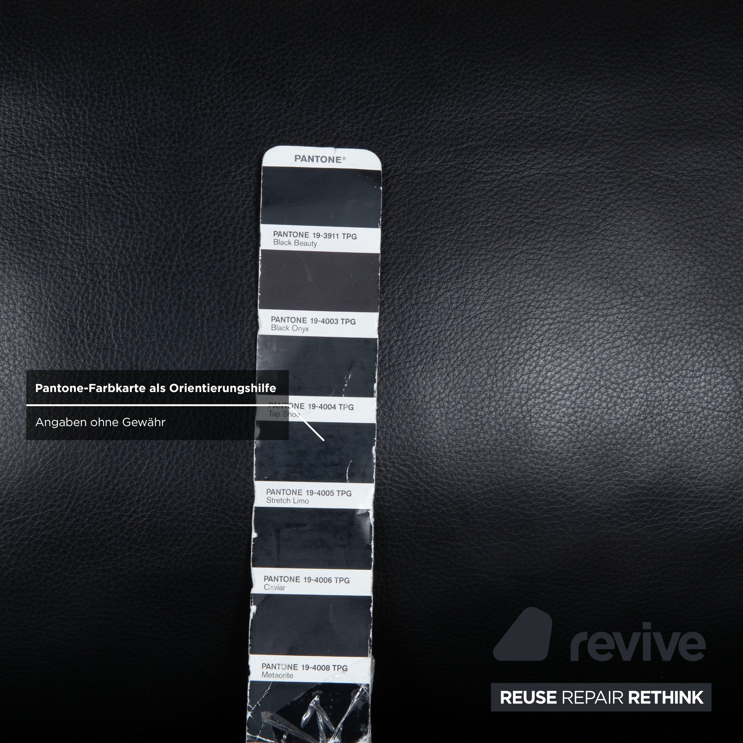 Minotti Leder Dreisitzer Schwarz Sofa Couch
