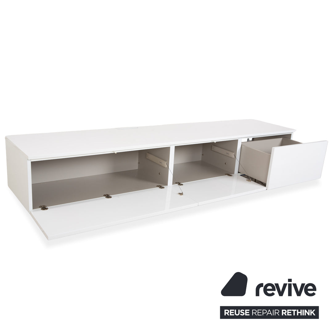 Misura Emme TaoDay Wooden Sideboard White Wall-Mounted Board