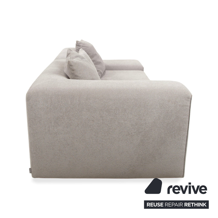 mokumuku by Bullfrog Stoff Dreisitzer Max Grau Sofa Couch