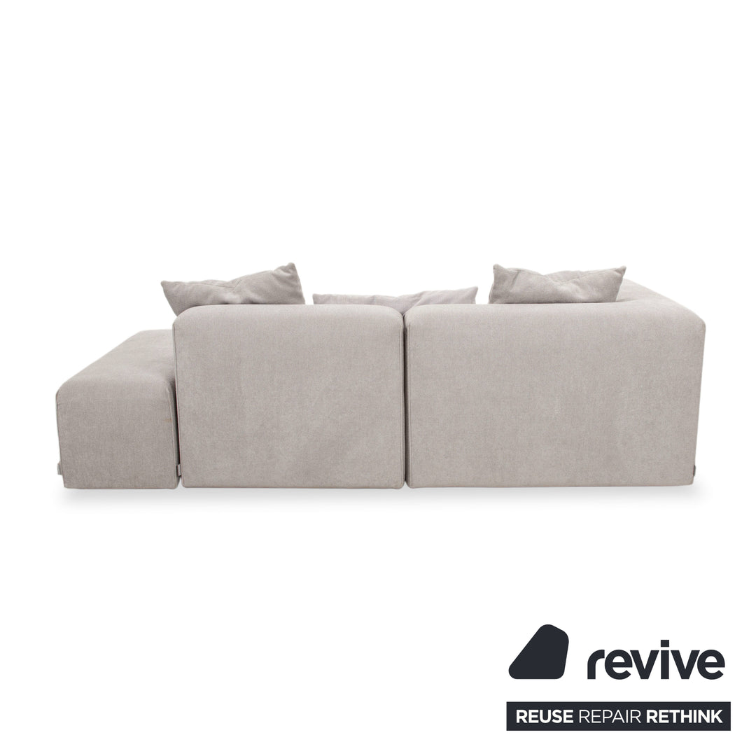 mokumuku by Bullfrog Stoff Dreisitzer Max Grau Sofa Couch