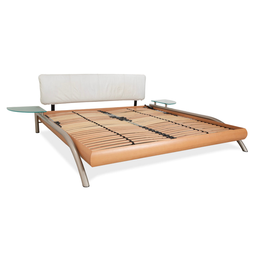 Möller Design Doppelbett Holz Braun 180x200cm inkl. elektrischem Lattenrost