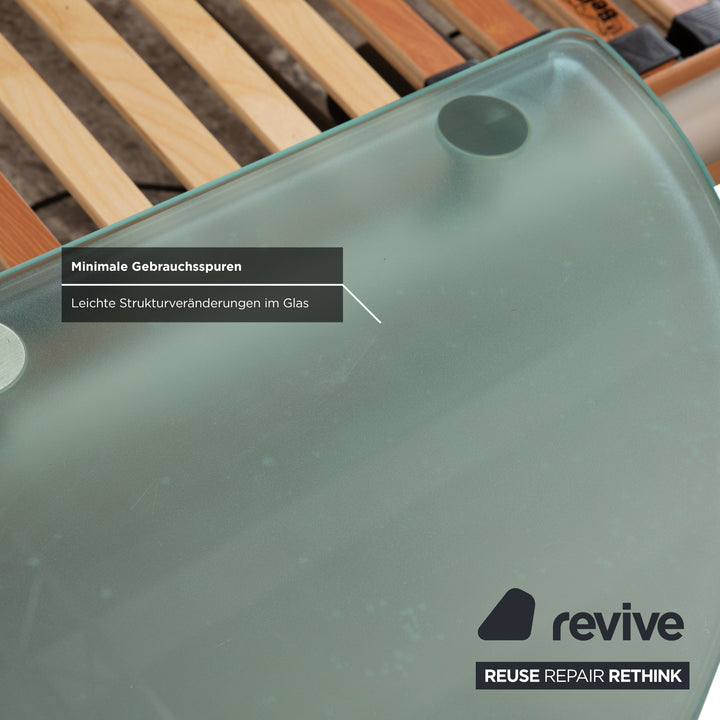 Möller Design double bed, wood, brown, 180x200cm, including electric slatted frame