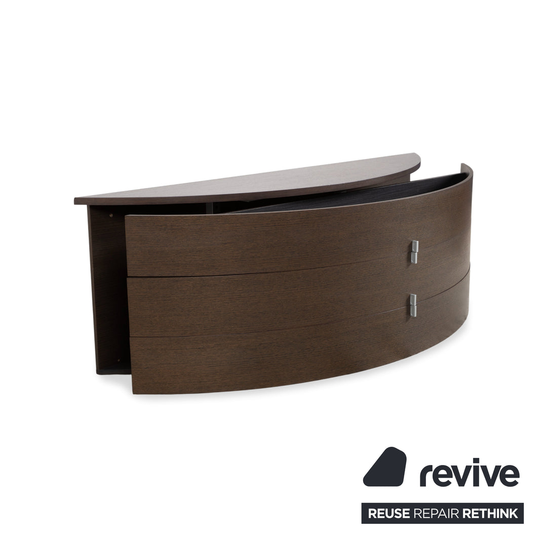 Molteni Pass Holz Sideboard Braun