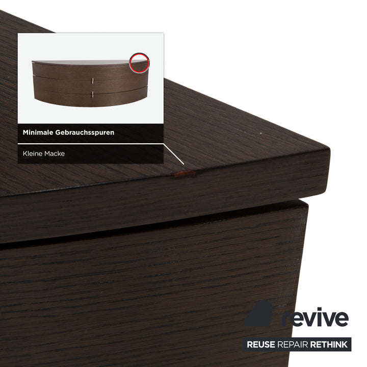 Molteni Pass Holz Sideboard Braun