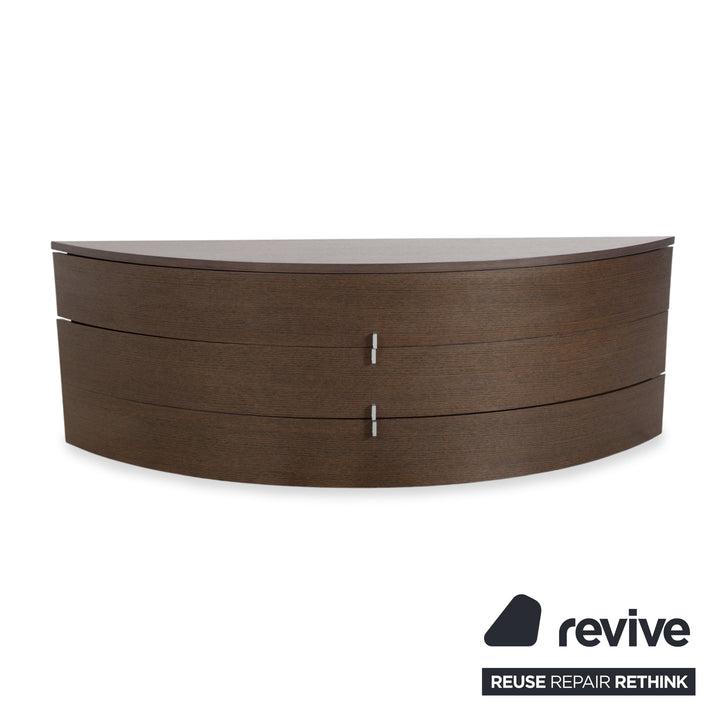 Molteni Pass Holz Sideboard Braun