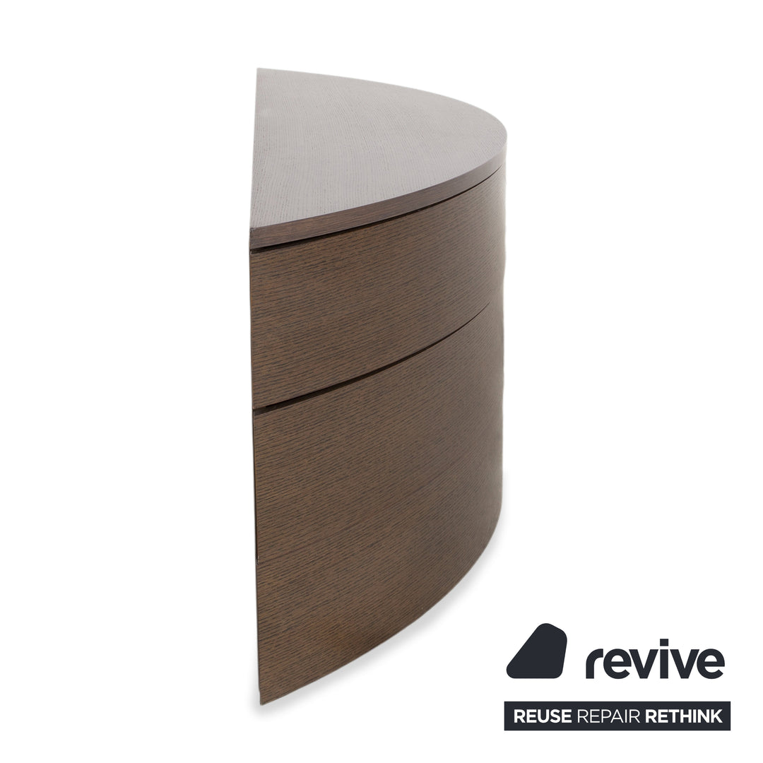 Molteni Pass Holz Sideboard Braun