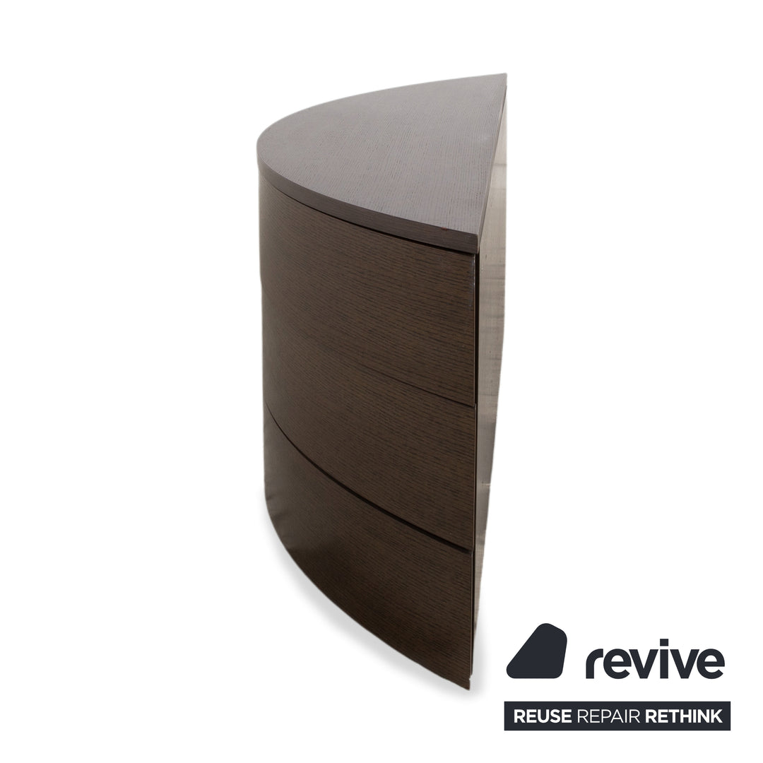 Molteni Pass Holz Sideboard Braun