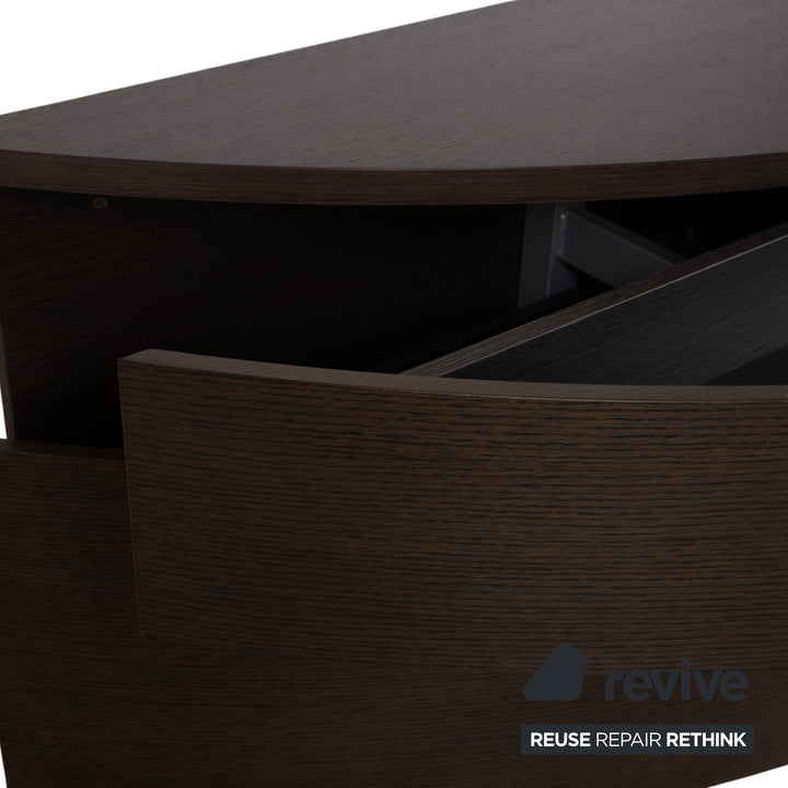 Molteni Pass Holz Sideboard Braun