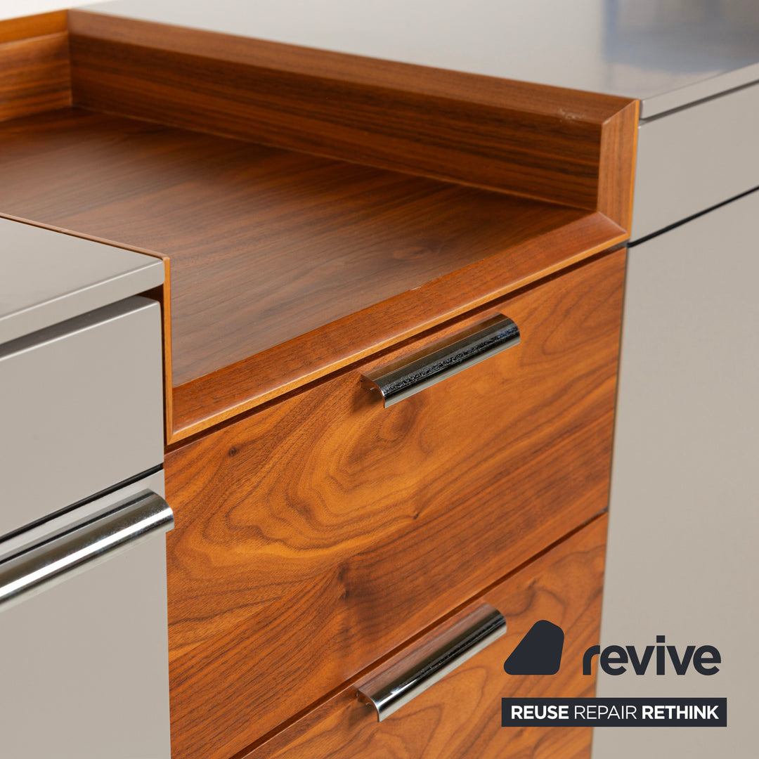 Mondo Miola Holz Sideboard Grau