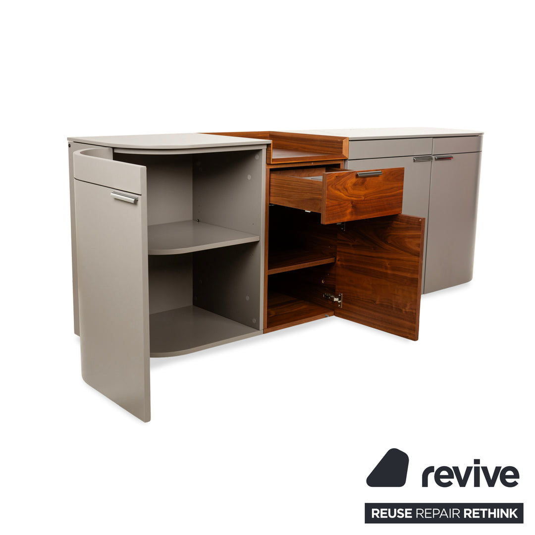 Mondo Miola Holz Sideboard Grau