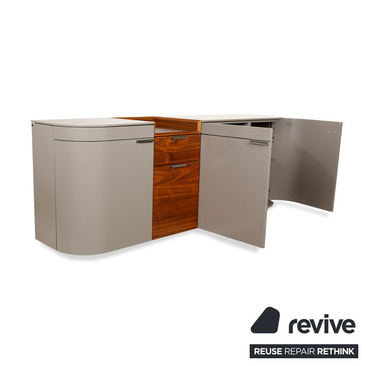 Mondo Miola Holz Sideboard Grau