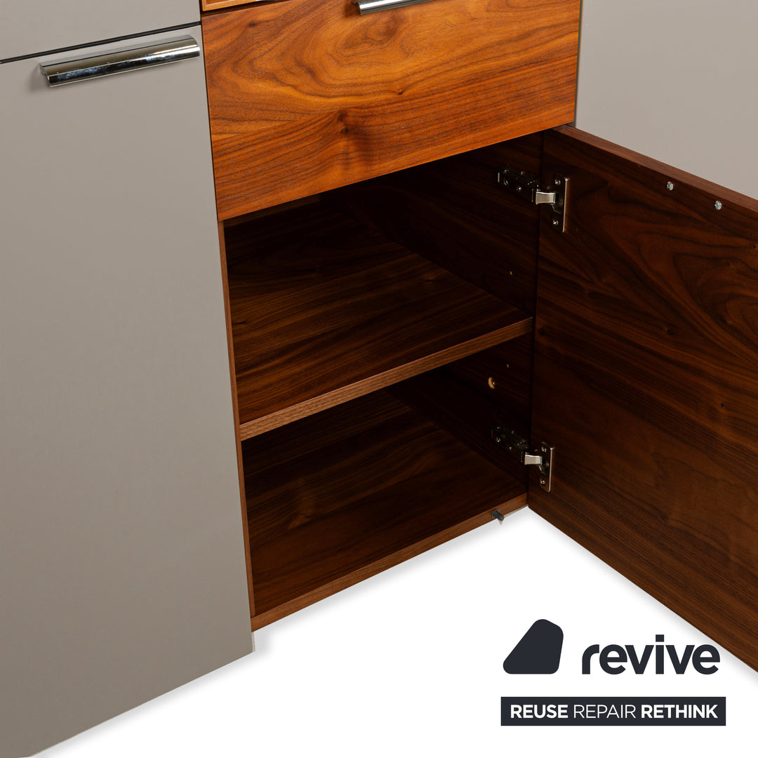 Mondo Miola Holz Sideboard Grau