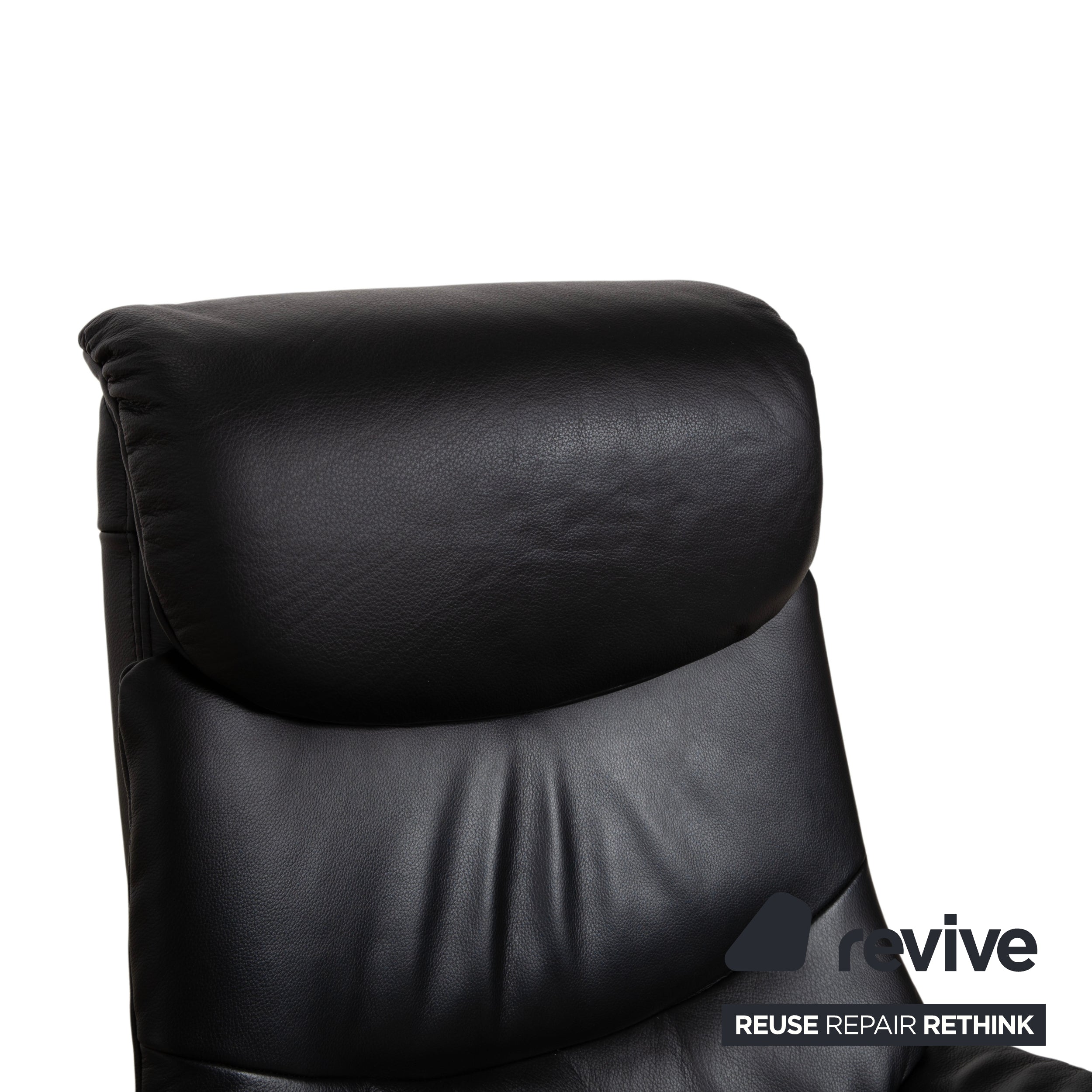 Mondo MULTIMAXX RELAKS Leather Armchair Black Electric Function