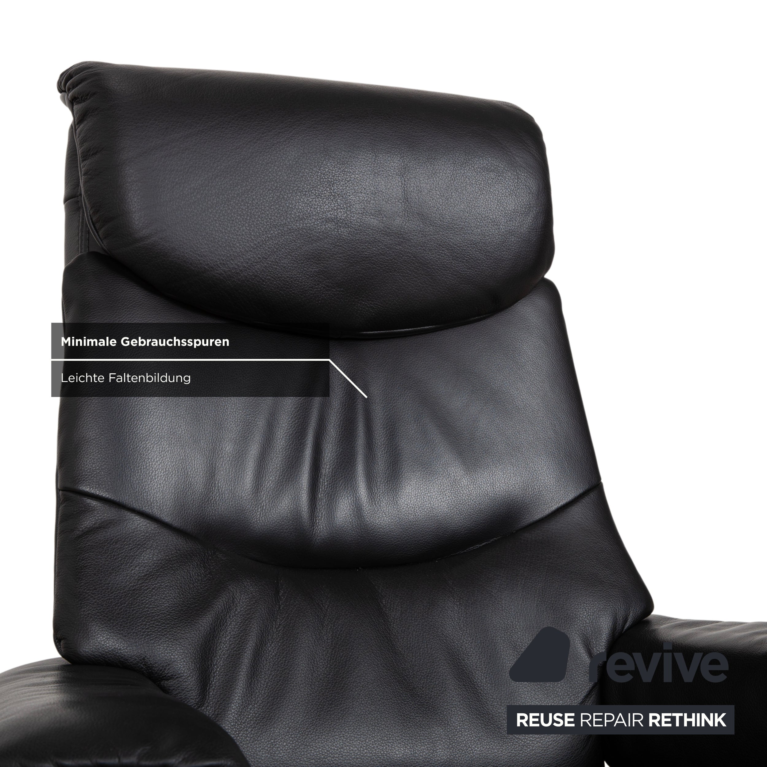 Mondo MULTIMAXX RELAKS Leather Armchair Black Electric Function