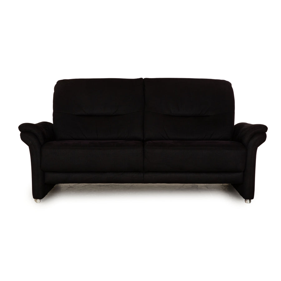 Mondo Recita Stoff Dreisitzer Dunkelblau Sofa Couch