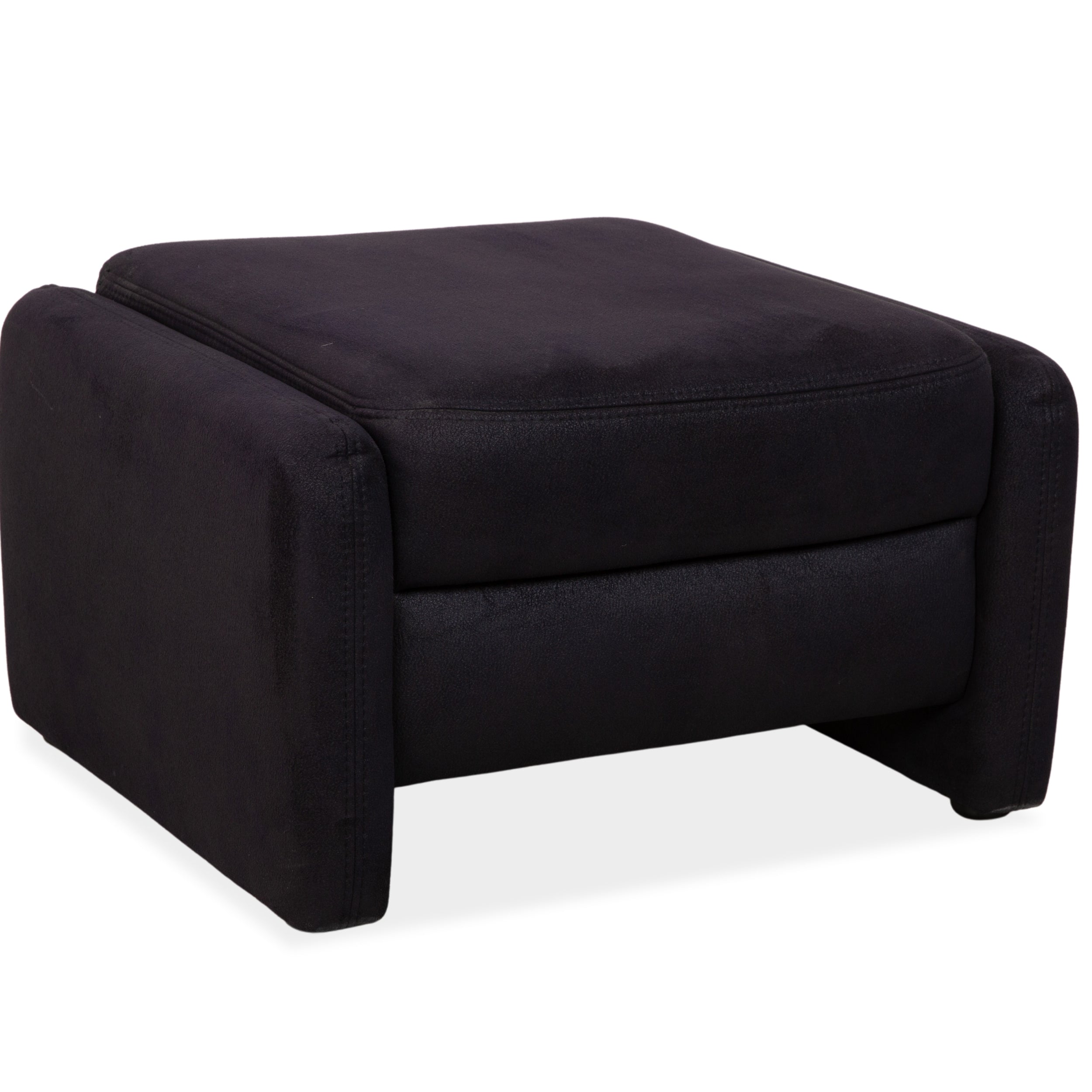 Mondo Recita Tabouret en tissu bleu foncé