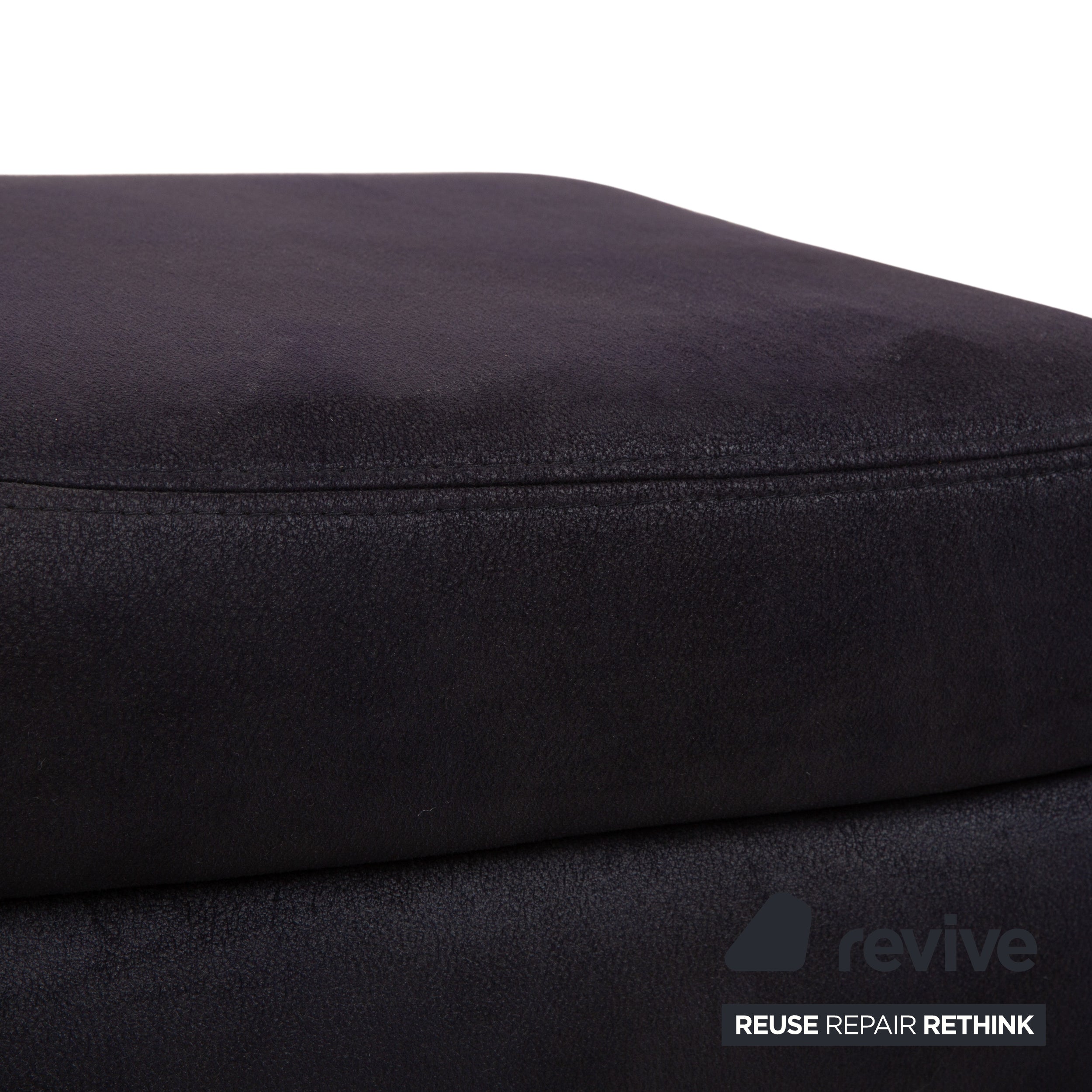 Mondo Recita Tabouret en tissu bleu foncé