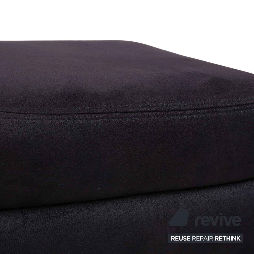 Mondo Recita Tabouret en tissu bleu foncé