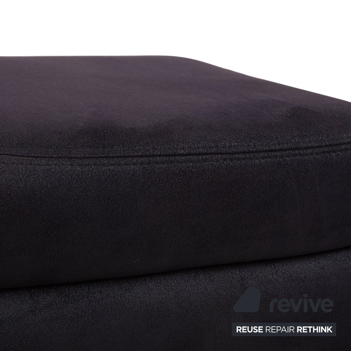 Mondo Recita Tabouret en tissu bleu foncé