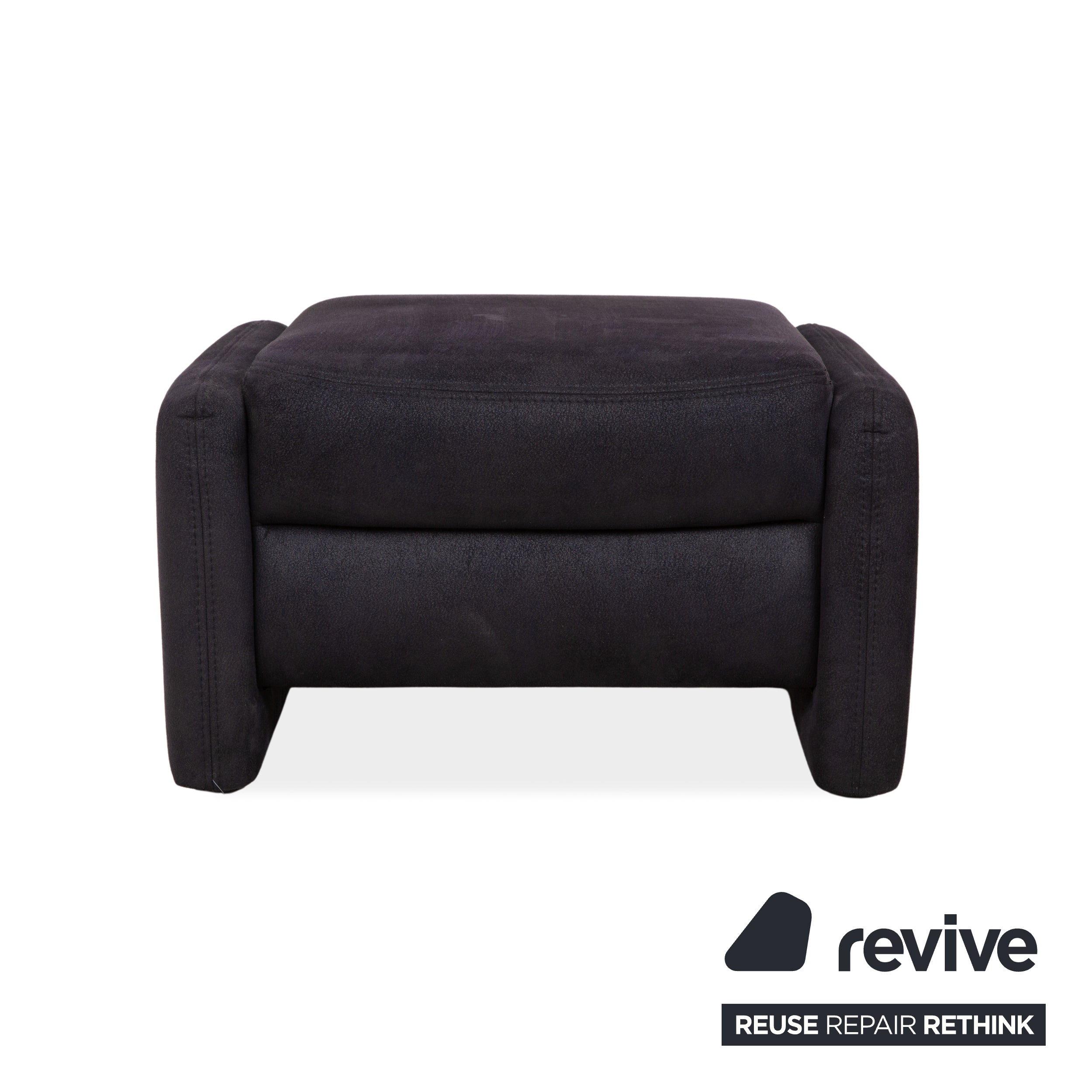 Mondo Recita Tabouret en tissu bleu foncé