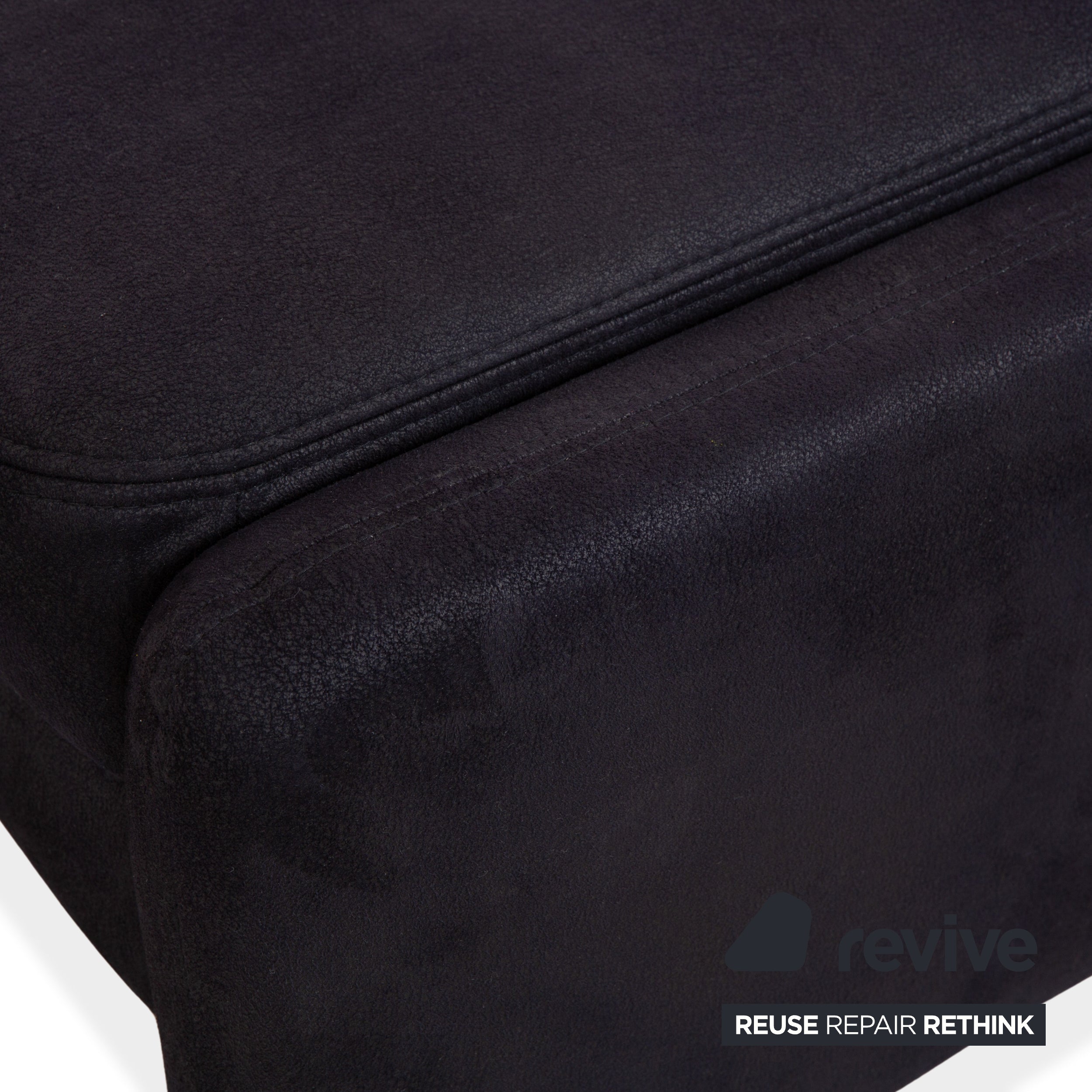 Mondo Recita Tabouret en tissu bleu foncé