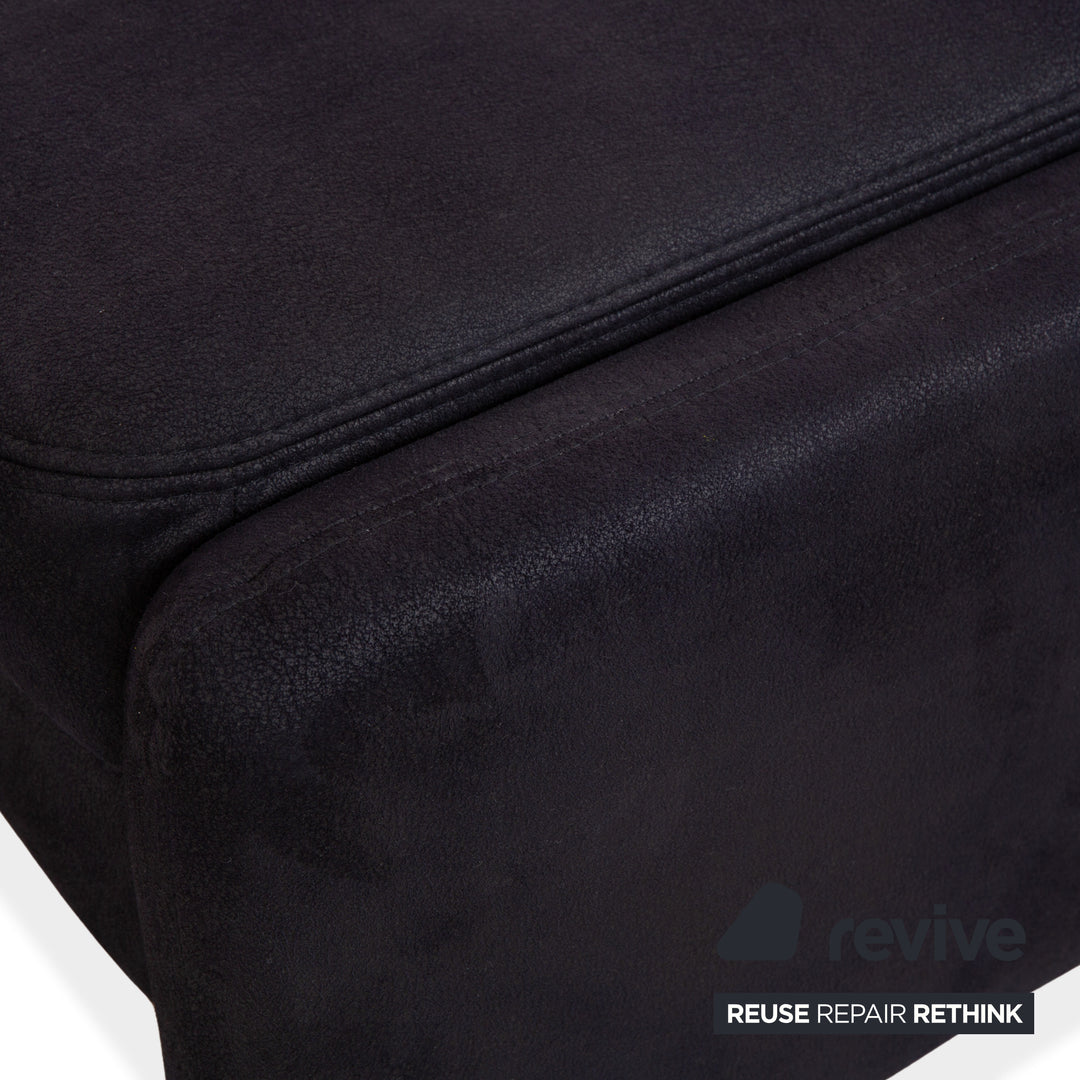 Mondo Recita Tabouret en tissu bleu foncé