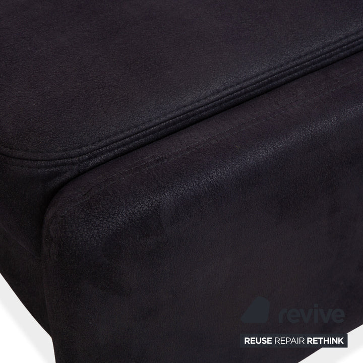 Mondo Recita Tabouret en tissu bleu foncé