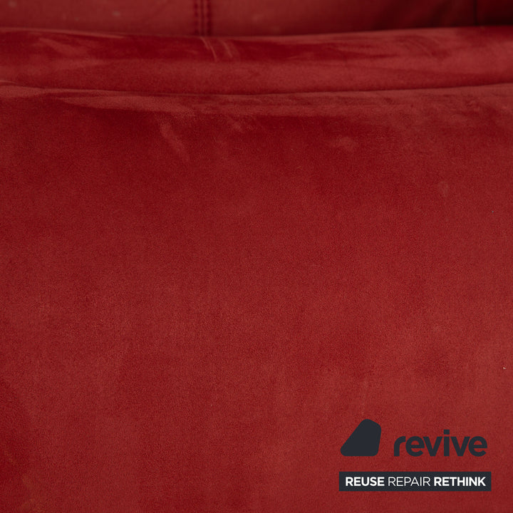 Mondo Satyr Stoff Dreisitzer Rot elektrische Funktion Sofa Couch