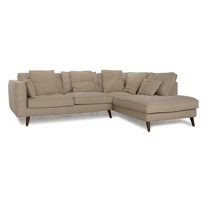 Mondo fabric corner sofa beige sofa couch