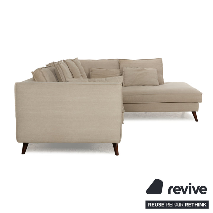 Mondo fabric corner sofa beige sofa couch