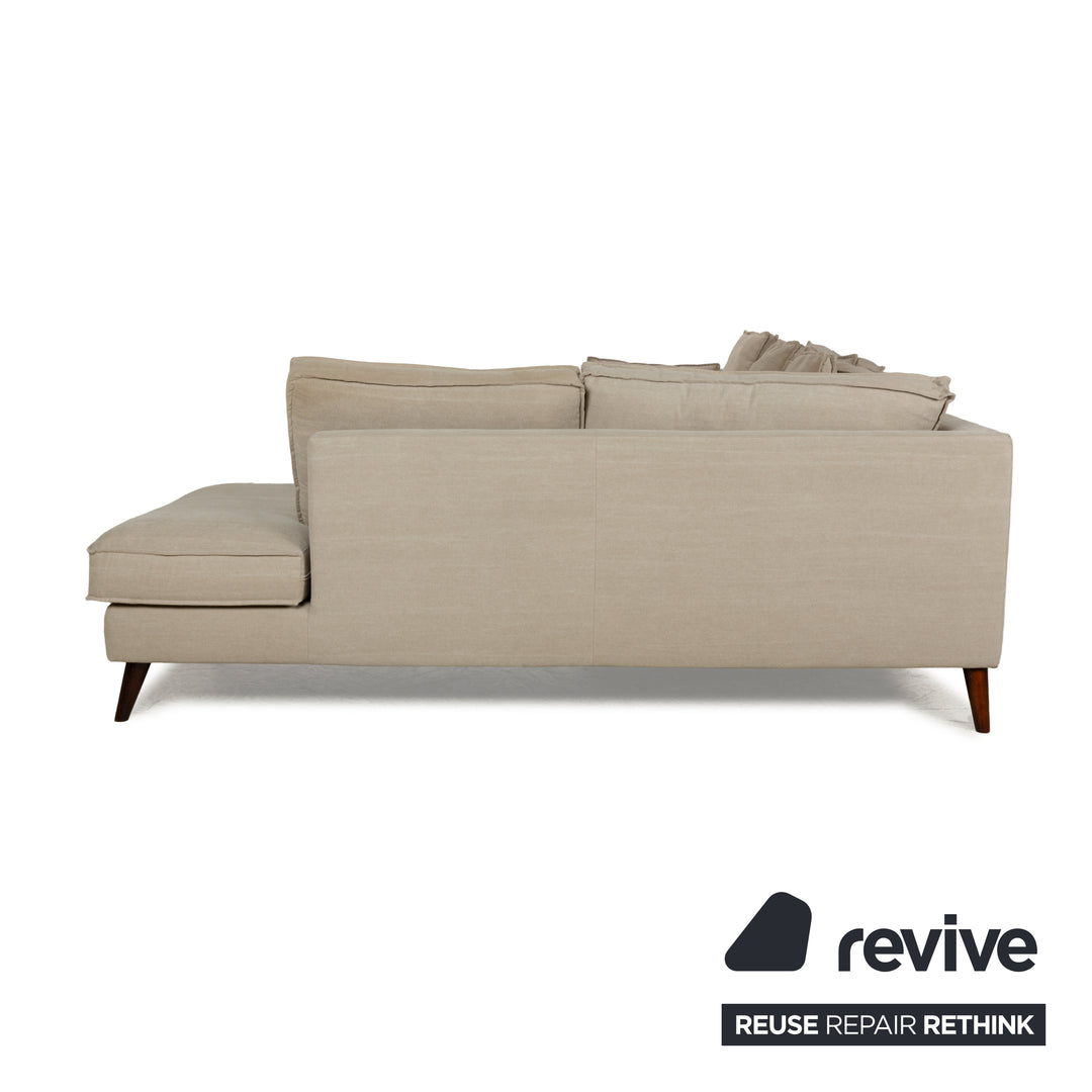 Mondo fabric corner sofa beige sofa couch