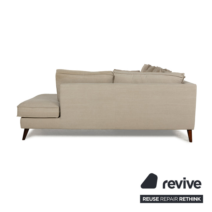 Mondo fabric corner sofa beige sofa couch