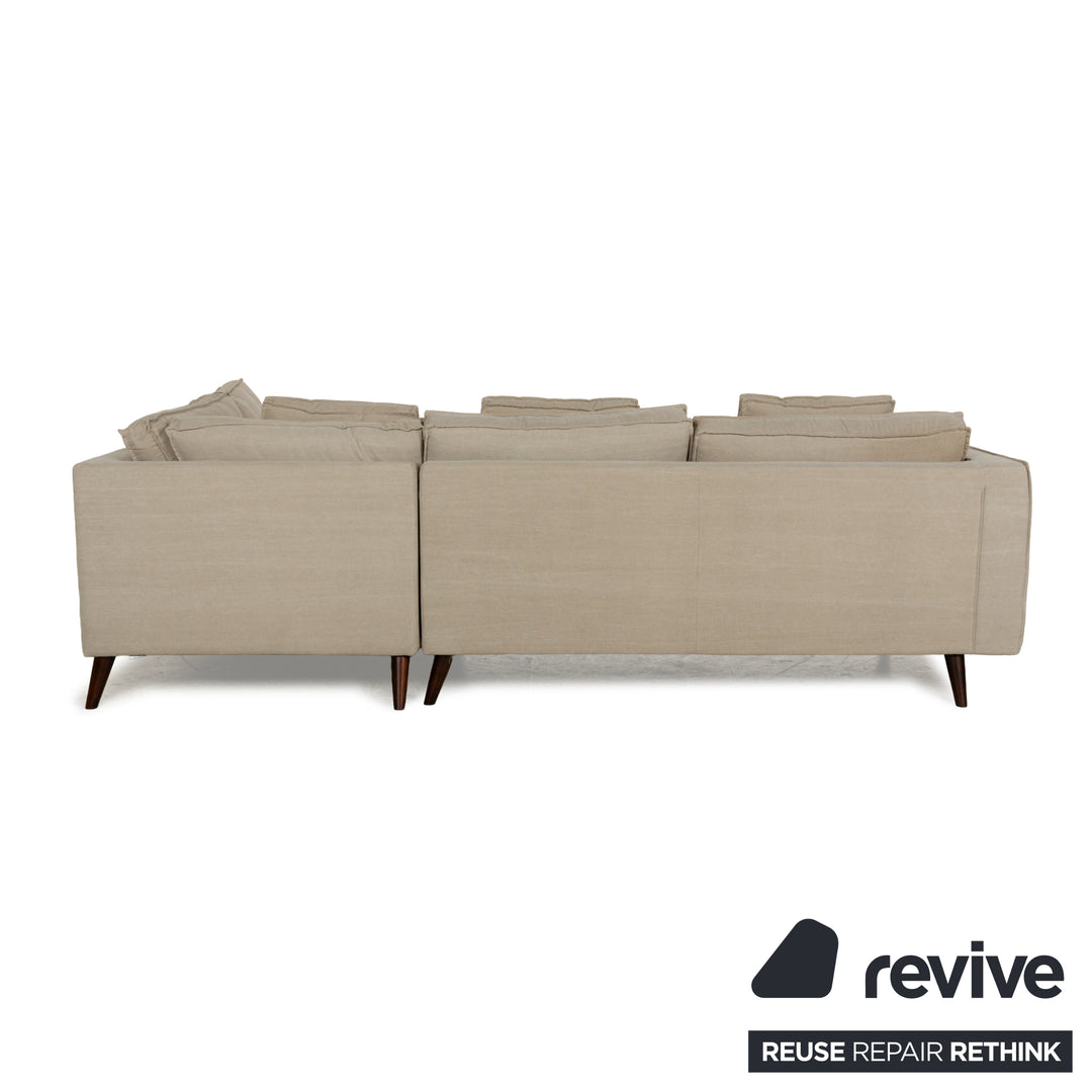 Mondo fabric corner sofa beige sofa couch
