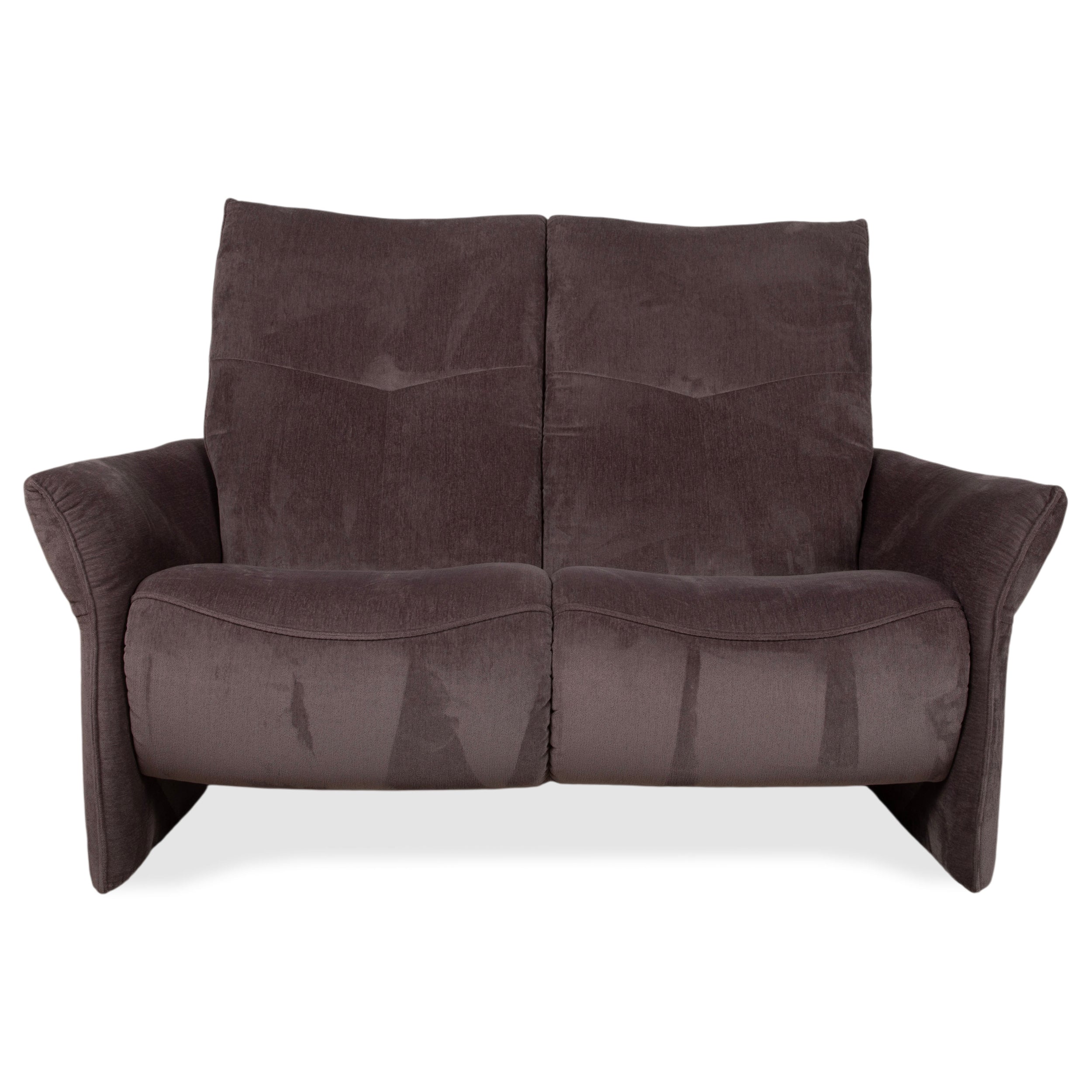 Mondo Varia 2057 Stoff Zweisitzer Grau Taupe manuelle Funktion Sofa Couch