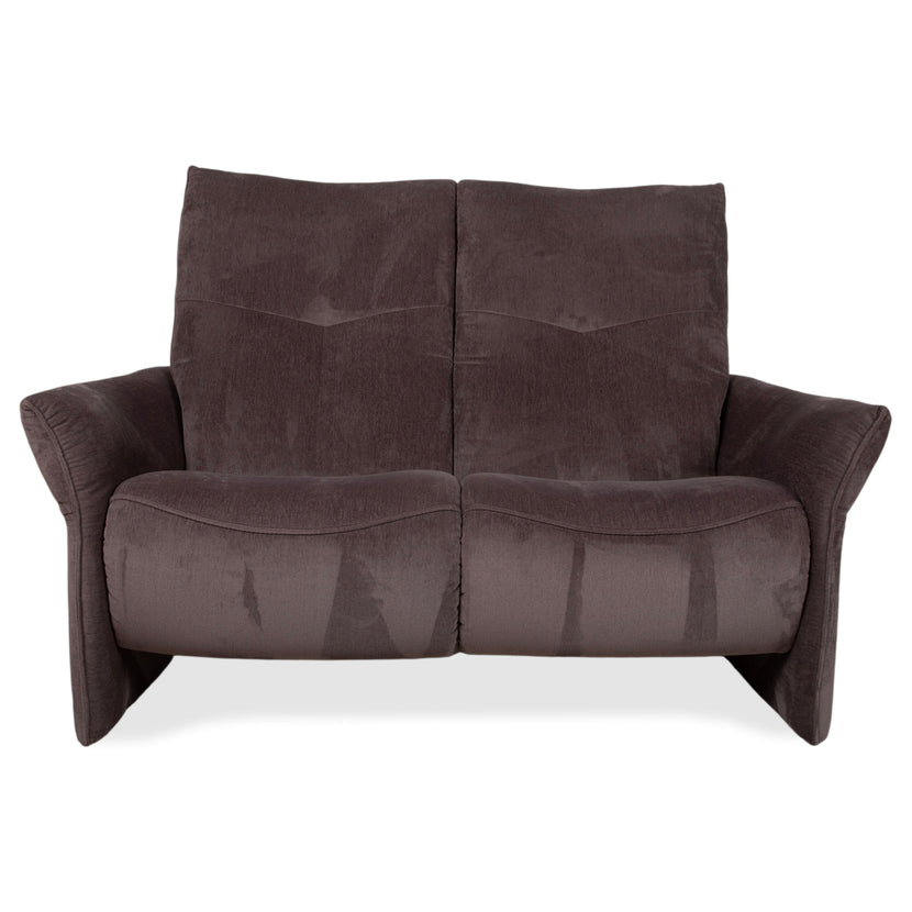 Mondo Varia 2057 Stoff Zweisitzer Grau Taupe manuelle Funktion Sofa Couch