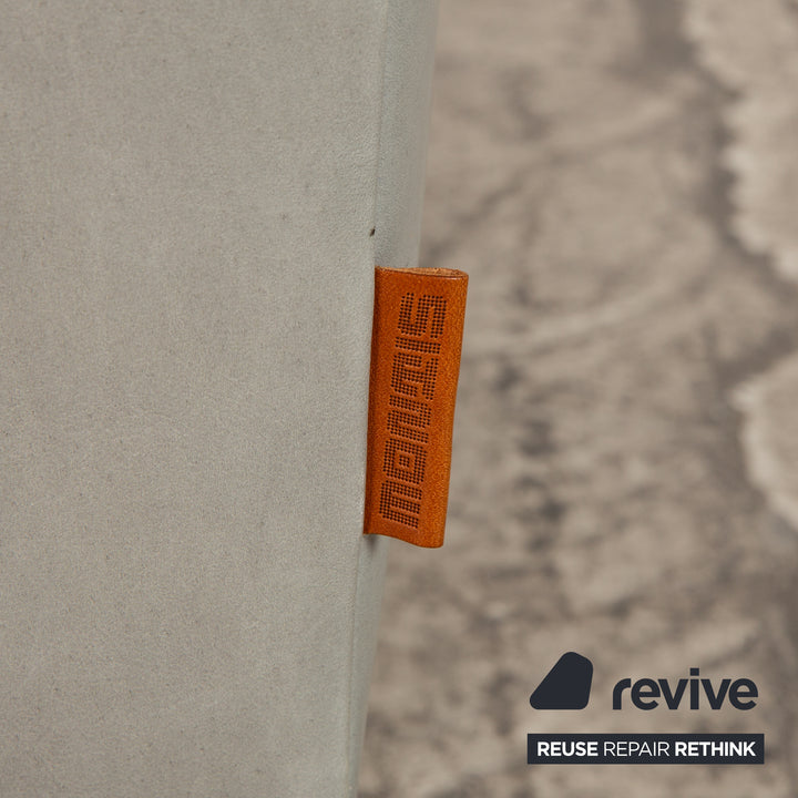 Montis Axel Leder Sessel Garnitur Grau Greige sx Sessel