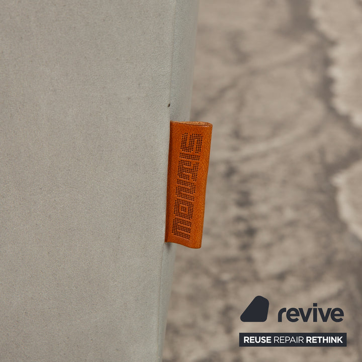 Montis Axel Leder Sessel Grau Greige