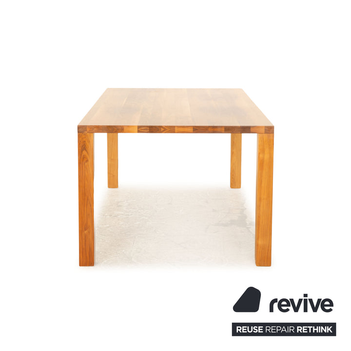 more Statino wood dining table walnut brown 180 x 75 x 100cm