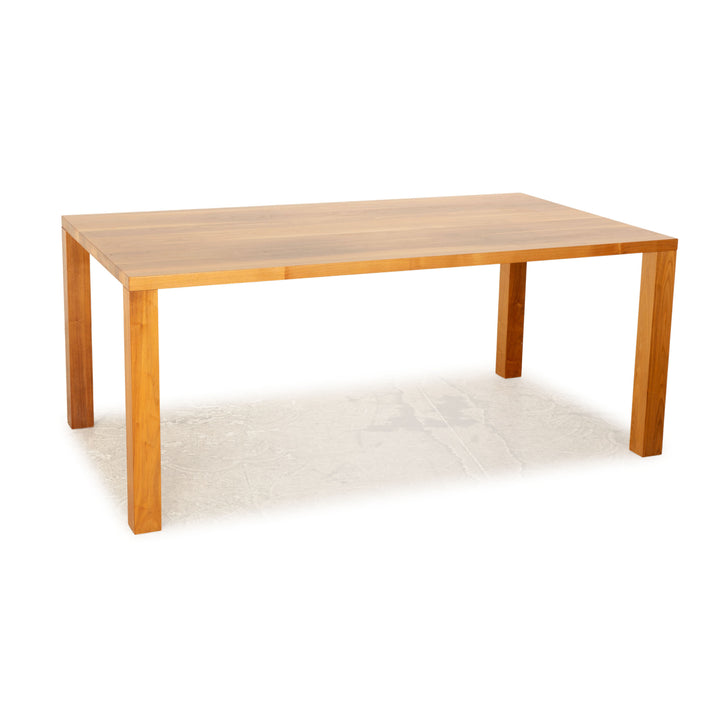 more Statino wood dining table walnut brown 180 x 75 x 100cm