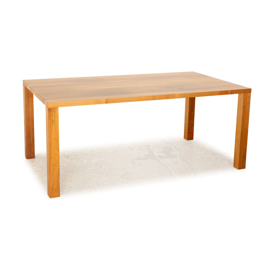 more Statino wood dining table walnut brown 180 x 75 x 100cm