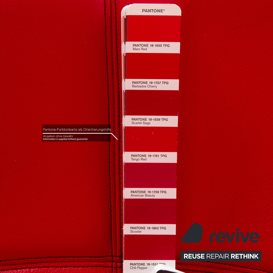 Moroso Fjord Leather Armchair Set Yellow Swivel Function